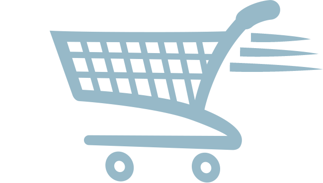Bewegter Einkaufswagen 650